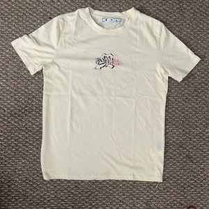 Off white graffiti arrows logo t shirt